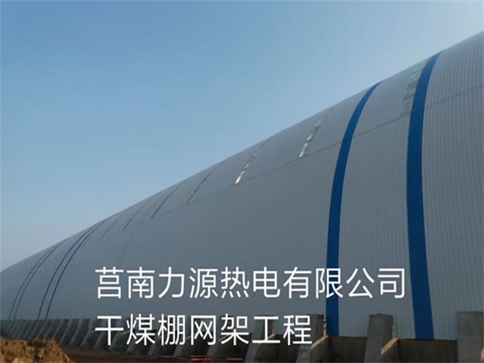 九龙坡力源热电有限公司干煤棚网架工程